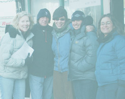 Gwen & Dinah, her half-sister